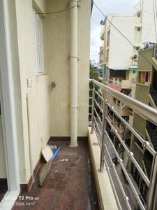 Balcony Image of 1000 Sq.ft 2 BHK Builder Floor for rent in Venkatapura Bengaluru for Rs. 33000