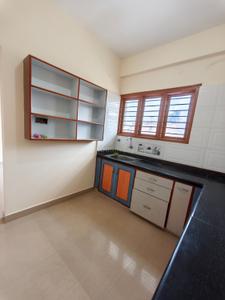 Kitchen Image of 1000 Sq.ft 2 BHK Builder Floor for rent in Mahadevapura Bengaluru for Rs. 44000