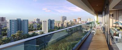 Balcony Image of 2000 Sq.ft 3 BHK Apartment / Flat for sale in Andheri West Mumbai for Rs. 90000000
