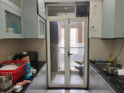 Kitchen Image of 1200 Sq.ft 3 BHK Apartment / Flat for rent in Runwal Elegante, Andheri West Mumbai for Rs. 180000