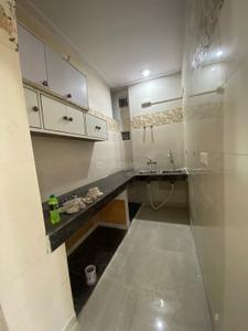Kitchen Image of 720 Sq.ft 2 BHK Builder Floor for rent in Sector 49 Noida for Rs. 20000