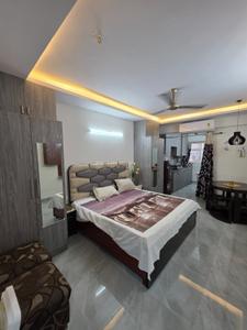 Bedroom Image of 600 Sq.ft 1 RK Builder Floor for rent in Subhash Nagar New Delhi for Rs. 15100