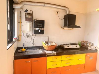 Kitchen Image of 750 Sq.ft 2 BHK Apartment / Flat for sale in Ganga Galaxy Gyanganga E, Rahatani Pune for Rs. 7000000