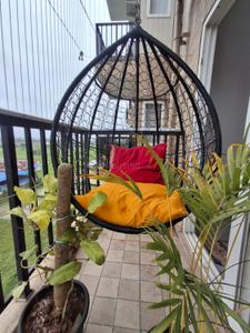 Balcony Image of 1000 Sq.ft 3 BHK Apartment / Flat for rent in Swarna Griha 4 Phase 1, Kakati Belagavi for Rs. 26000