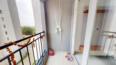 Balcony Image of 1062 Sq.ft 2 BHK Apartment / Flat for sale in Purva Zenium, Hosahalli Bengaluru for Rs. 14000000