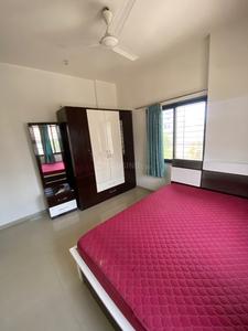 Bedroom Image of 1400 Sq.ft 3 BHK Apartment / Flat for rent in Gangapur Nashik for Rs. 30000