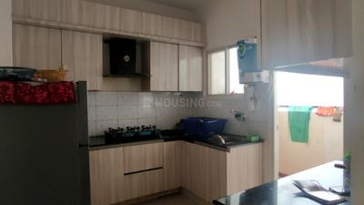 Kitchen Image of 1100 Sq.ft 2 BHK Apartment / Flat for rent in Ramya Habitat, K R Puram Bengaluru for Rs. 28000