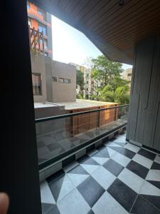 Balcony Image of 1260 Sq.ft 3 BHK Apartment / Flat for rent in Gotri Vadodara for Rs. 40000