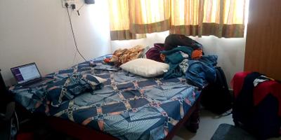 Bedroom Image of 540 Sq.ft 1 RK Apartment / Flat for rent in Ittina Akkala Apartments, K R Puram Bengaluru for Rs. 26000