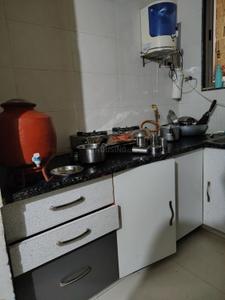 Kitchen Image of 800 Sq.ft 1 BHK Apartment / Flat for sale in Nishan Grace, New Ranip Ahmedabad for Rs. 3400000