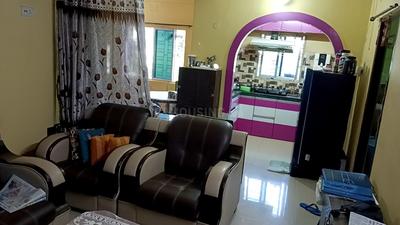 Living Room Image of 990 Sq.ft 2 BHK Builder Floor for sale in Unikue Galaxy Apartment, Rajarhat Kolkata for Rs. 3300000