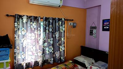 Bedroom Image of 990 Sq.ft 2 BHK Builder Floor for sale in Unikue Galaxy Apartment, Rajarhat Kolkata for Rs. 3300000