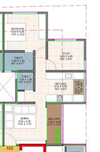 Image of 1630 Sq.ft 3 BHK Apartment / Flat for sale in Gangotree Vidurkrupa, Kothrud, Pune for Rs. 23900000