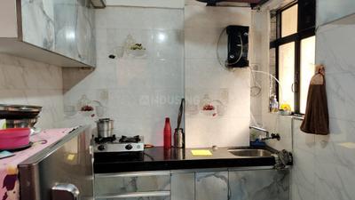 Kitchen Image of 450 Sq.ft 1 BHK Apartment / Flat for sale in Shashikala Shambhuraje Apartment, Karanjade Navi Mumbai for Rs. 3500000