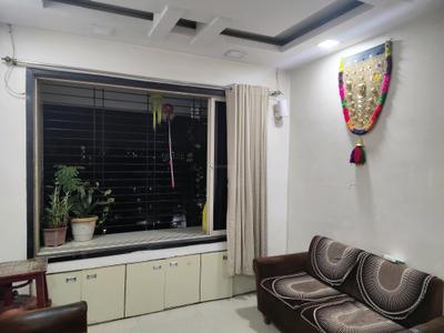 Living Room Image of 700 Sq.ft 1 BHK Apartment / Flat for rent in Puraniks City Reserva Phase 1, Kasarvadavali Thane for Rs. 16000