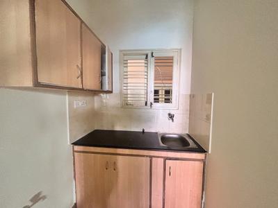 Kitchen Image of 300 Sq.ft 1 RK Builder Floor for rent in Murugeshpalya Bengaluru for Rs. 13000