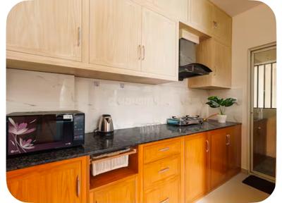 Kitchen Image of 910 Sq.ft 2 BHK Apartment / Flat for rent in Pride Sunrise Phase 2, Bukkasagara Bengaluru for Rs. 42900