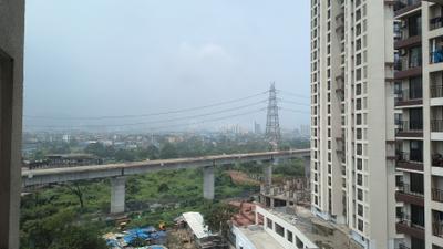 Image of 1050 Sq.ft 2 BHK Apartment / Flat for rent in National Trinity Paradise Phase 1, Shilphata, Thane for Rs. 17500