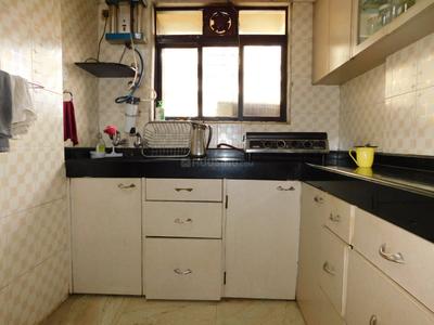Kitchen Image of 1000 Sq.ft 2 BHK Apartment / Flat for rent in Bhairaav Darshan, Parel Mumbai for Rs. 110000