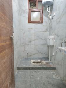 Common Bathroom One Image of 900 Sq.ft 3 BHK Builder Floor for sale in Khanpur New Delhi for Rs. 5600000