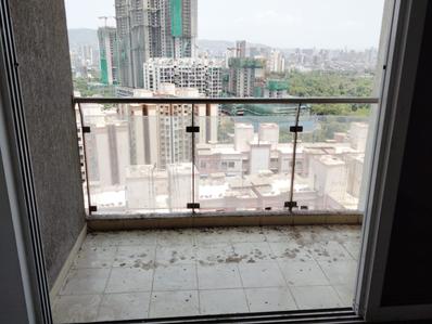 Balcony Image of 740 Sq.ft 1 BHK Apartment / Flat for sale in Vardhaman Tower, Dombivli East Thane for Rs. 5400000
