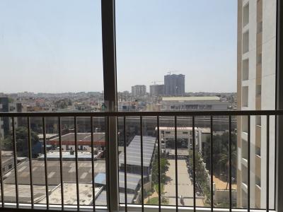 Balcony Image of 1800 Sq.ft 3 BHK Apartment / Flat for rent in Puravankara Sunflower, Binnipete Bengaluru for Rs. 65000