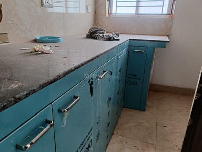 Kitchen Image of 900 Sq.ft 3 BHK Apartment / Flat for rent in The Banyan Tree The Sky Garden, Rajarhat Kolkata for Rs. 25000