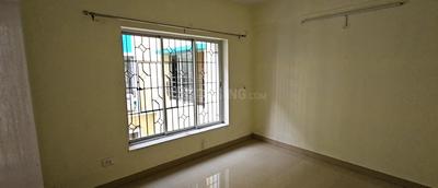 Bedroom Three Image of 1250 Sq.ft 3 BHK Apartment / Flat for rent in New Town Kolkata for Rs. 33000