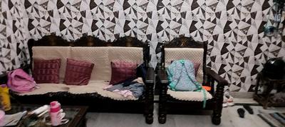 Living Room Image of 800 Sq.ft 3 BHK Builder Floor for sale in Mandawali New Delhi for Rs. 4200000