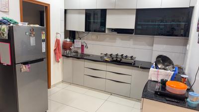 Kitchen Image of 1100 Sq.ft 3 BHK Apartment / Flat for sale in Mahalaxmee Raadhe Shyaam Harmony, Gotri Vadodara for Rs. 6500000