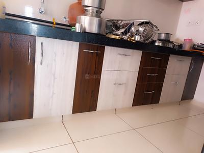 Kitchen Image of 1305 Sq.ft 3 BHK Apartment / Flat for sale in S Cube Aadhvan Rise, Bopal Ahmedabad for Rs. 6700000