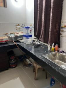 Kitchen Image of 920 Sq.ft 2 BHK Apartment / Flat for sale in Shriom Shri Balaji Tower, Anora Kala Lucknow for Rs. 4800000