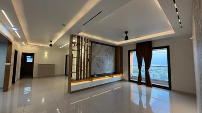 Living Room Image of 2000 Sq.ft 3 BHK Apartment / Flat for rent in Purva Atmosphere, R.K. Hegde Nagar Bengaluru for Rs. 75000
