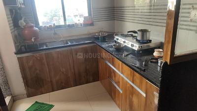 Kitchen Image of 560 Sq.ft 2 BHK Apartment / Flat for sale in Shukun Pushpak, Nikol Ahmedabad for Rs. 5400000