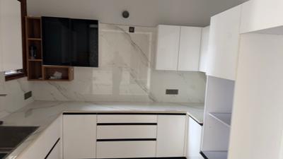 Kitchen Image of 1450 Sq.ft 3 BHK Apartment / Flat for sale in Khanpur Mohali for Rs. 7990000