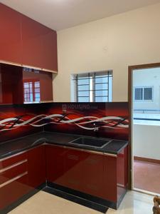 Kitchen Image of 1200 Sq.ft 3 BHK Apartment / Flat for rent in KHB Surya City, Chandapura Bengaluru for Rs. 35000