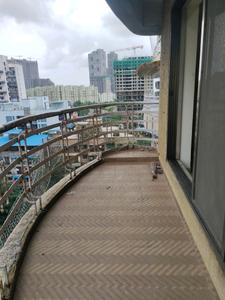 Bedroom One Image of 1225 Sq.ft 2 BHK Apartment / Flat for rent in Paradise Sai Crystals, Kharghar Navi Mumbai for Rs. 39500