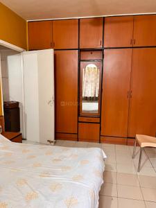 Bedroom Image of 1250 Sq.ft 2 BHK Apartment / Flat for rent in K Raheja Woods, Kalyani Nagar Pune for Rs. 48000