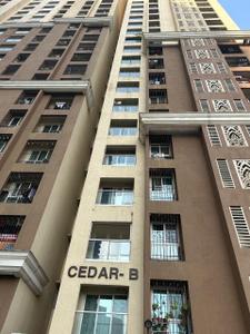 Image of 689 Sq.ft 2 BHK Apartment / Flat for rent in Dosti West County, Thane West, Thane for Rs. 38000
