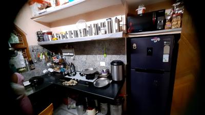 Kitchen Image of 800 Sq.ft 2 BHK Builder Floor for sale in Dilshad Garden New Delhi for Rs. 4500000