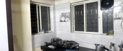 Kitchen Image of 585 Sq.ft 1 BHK Apartment / Flat for sale in Shri Sai Shraddha Sai Nisarg, Shivane Pune for Rs. 3500000