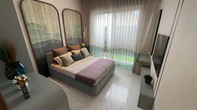 Bedroom Image of 1500 Sq.ft 3 BHK Apartment / Flat for sale in Ceratec Presidential Towers, Ravet Pune for Rs. 11500000