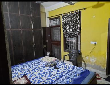 Bedroom Image of 1000 Sq.ft 2 BHK Builder Floor for sale in Daulatpura Ghaziabad for Rs. 3500000