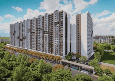 Building Image of 1090 Sq.ft 2 BHK Apartment / Flat for sale in Kohinoor Central Park Phase 1, Maan Pune for Rs. 9500000