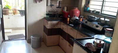 Kitchen Image of 1400 Sq.ft 2 BHK Apartment / Flat for sale in Chhani Jakat Naka Vadodara for Rs. 4700000