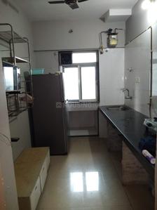 Kitchen Image of 750 Sq.ft 2 BHK Apartment / Flat for rent in Vihang Valley, Kasarvadavali Thane for Rs. 26000