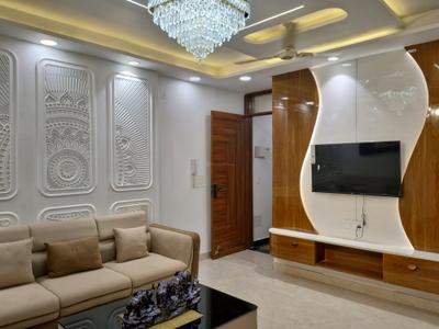 Living Room Image of 874 Sq.ft 3 BHK Apartment / Flat for sale in Dwarka Mor New Delhi for Rs. 5600000