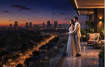 Balcony Image of 589 Sq.ft 1 BHK Apartment / Flat for sale in Navkarmik Shiv Vardaan, Kandivali West Mumbai for Rs. 12000000