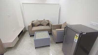 Living Room Image of 1500 Sq.ft 1 BHK Builder Floor for rent in Sector 46 Gurgaon for Rs. 40000