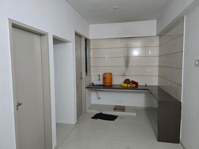 Kitchen Image of 685 Sq.ft 2 BHK Apartment / Flat for rent in Aatrey Ivaan 5, Nana Chiloda Ahmedabad for Rs. 14000